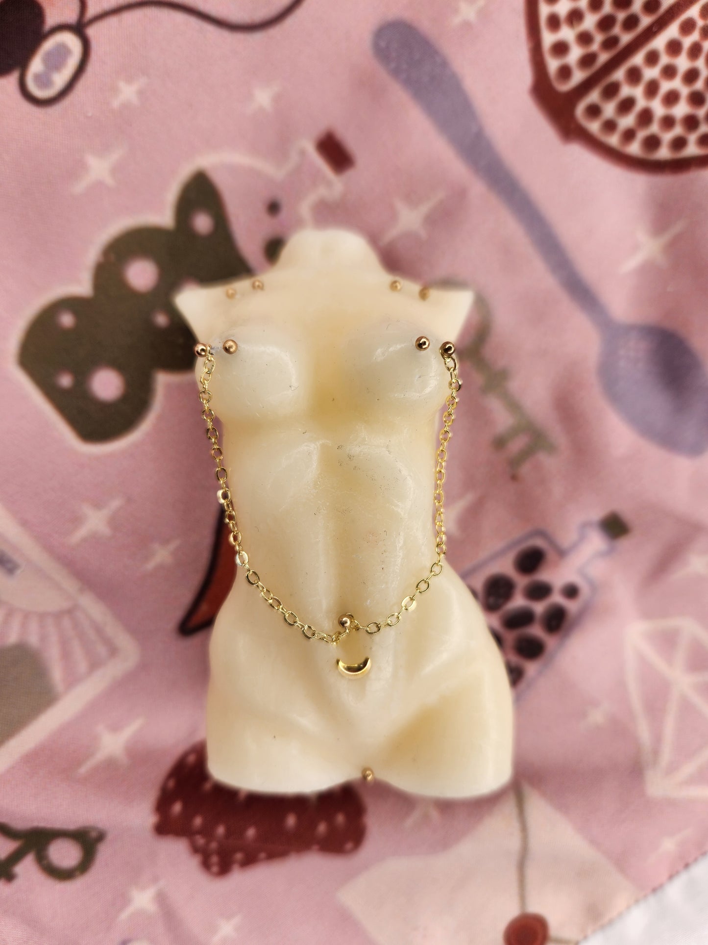 Pierced Goddess Votive Candles
