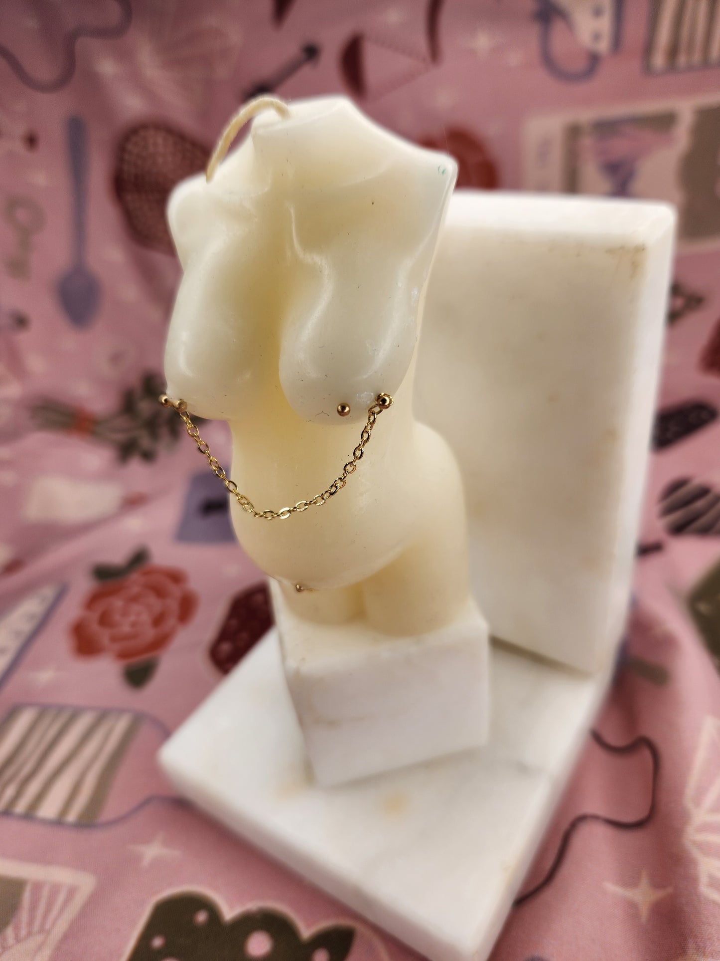 Pierced Goddess Votive Candles