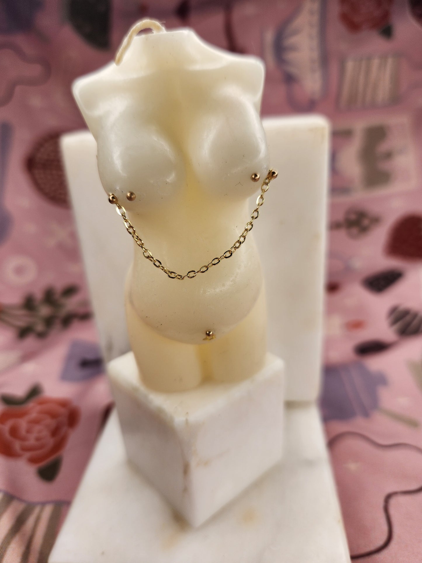 Pierced Goddess Votive Candles