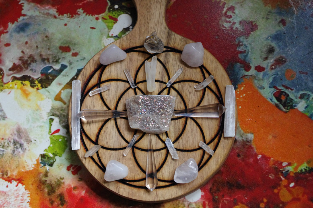 The Power of Sacred Geometry Paired with Crystal Magic
