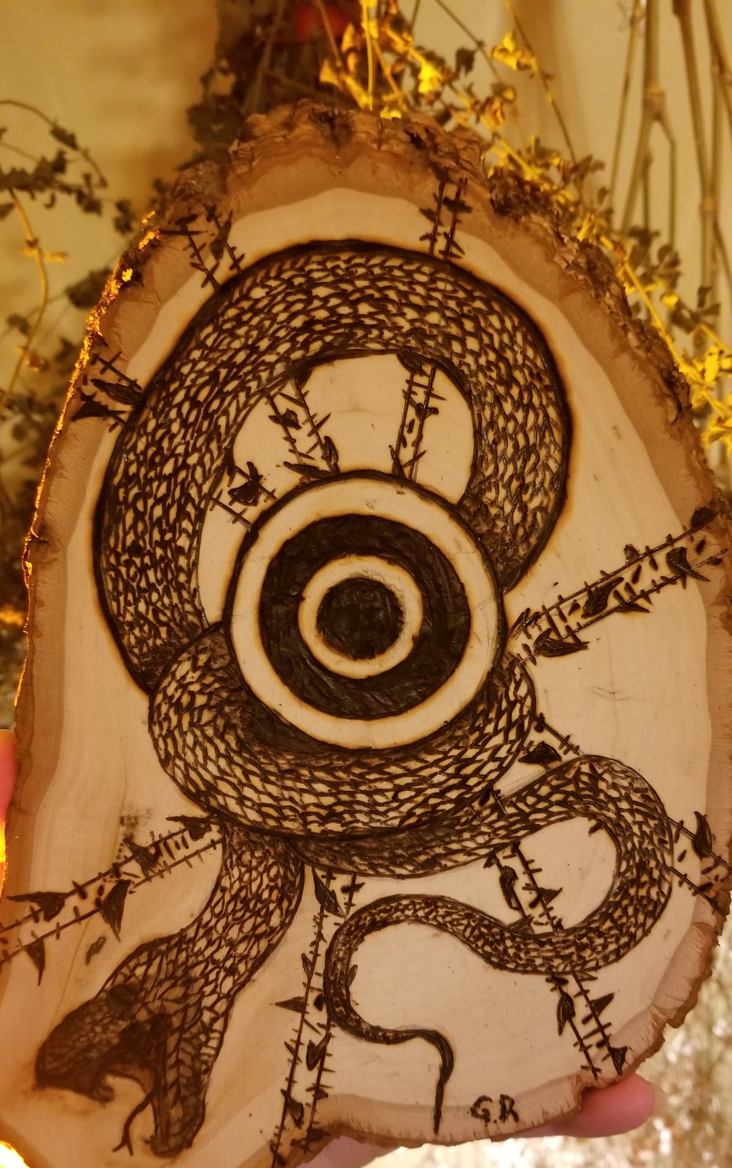 Wood Burn Art