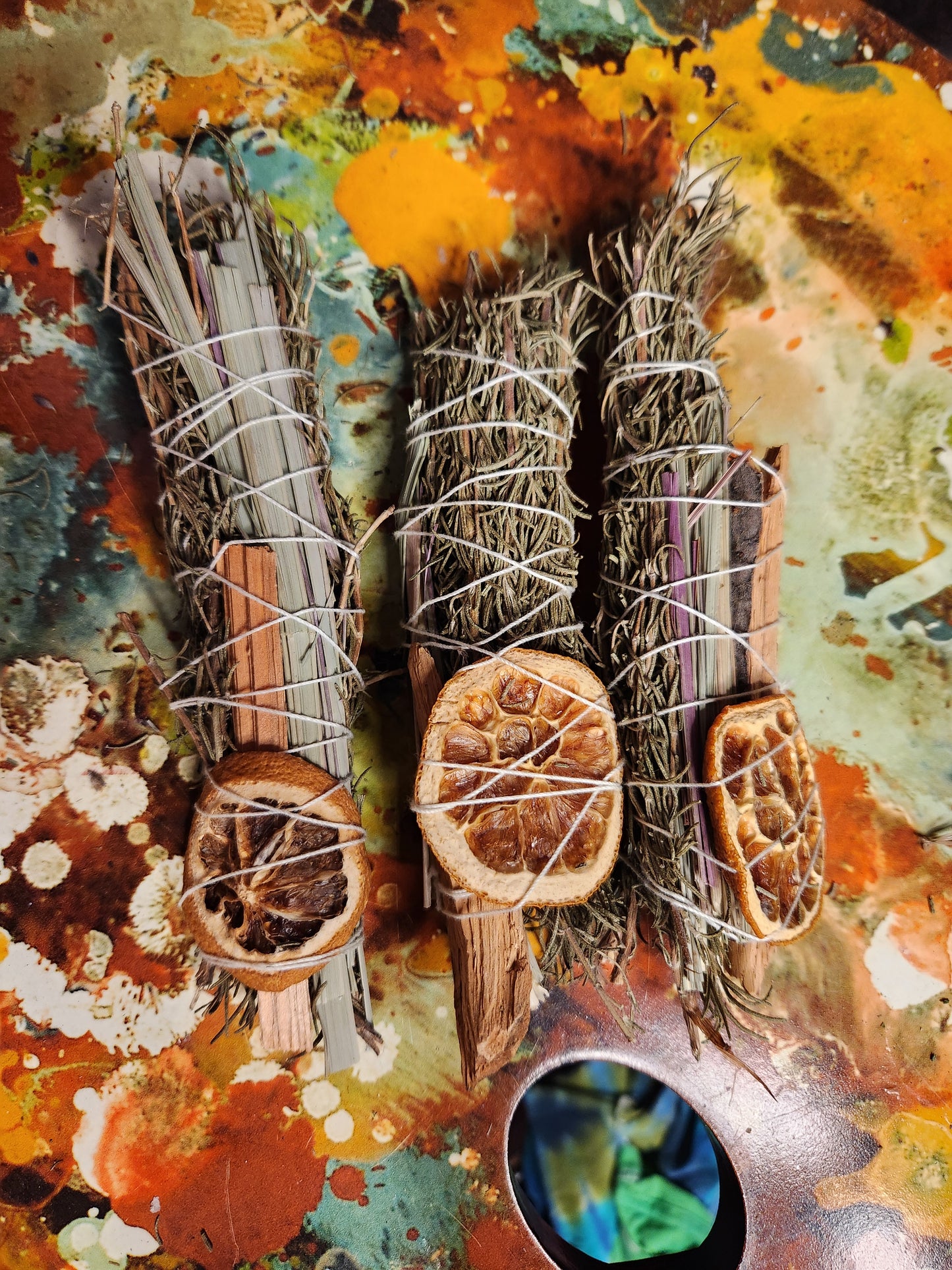 Rosemary, Lemongrass, Orange & Pine Smoke Cleansing Bundle