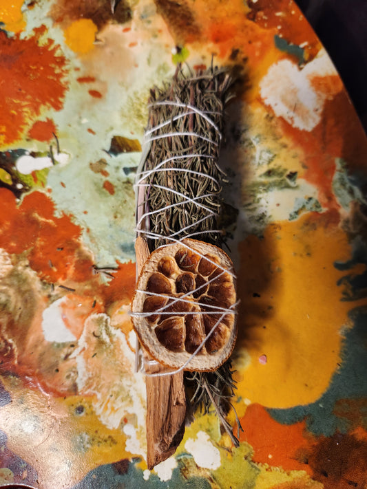 Rosemary, Lemongrass, Orange & Pine Smoke Cleansing Bundle