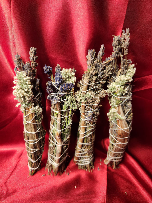 Lavender Catnip Cedar Smoke Cleansing Stick