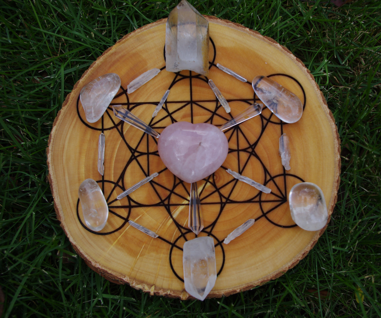 Metatron's Cube Crystal Grid