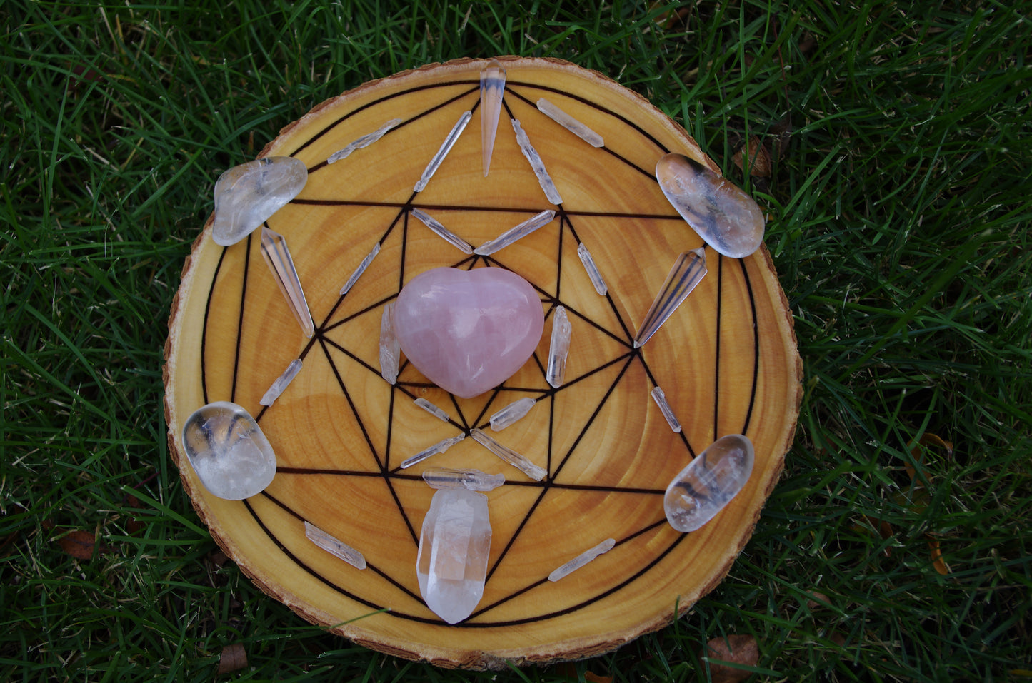 Metatron's Cube Crystal Grid