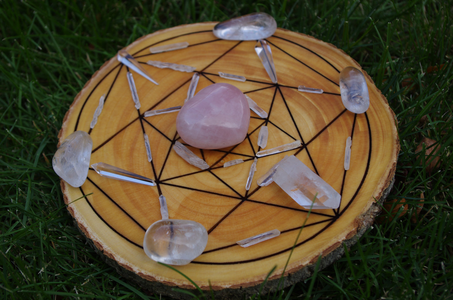 Metatron's Cube Crystal Grid