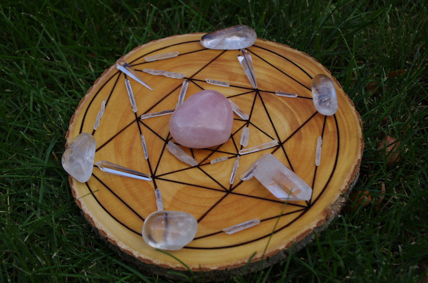 Metatron's Cube Crystal Grid