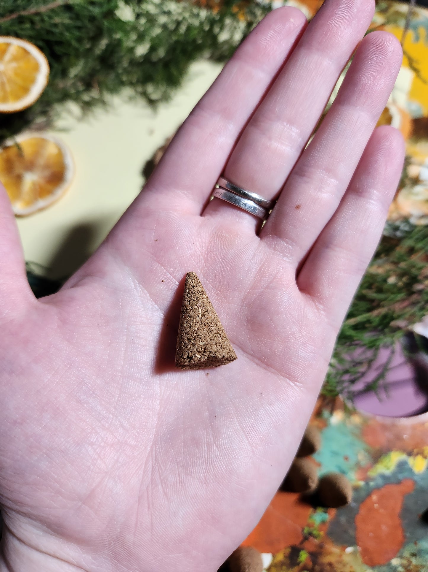 Handmade Balsam Fir Incense Cones pack of 20