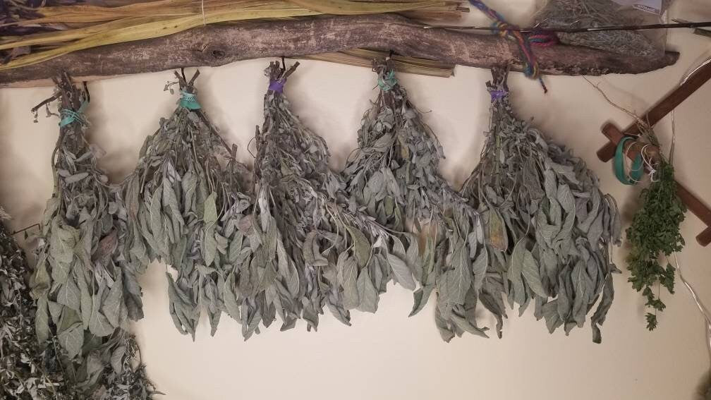 Homegrown Garden Sage Herb Bundles